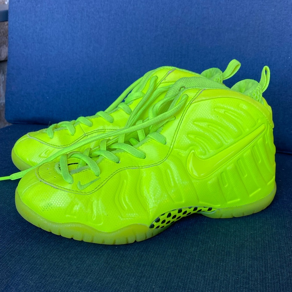 Nike Little Posite One “Volt”